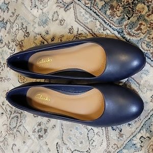 Clarks Navy Blue shoes